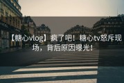 【糖心vlog】疯了吧！糖心tv怒斥现场，背后原因曝光！