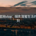 糖心官网vlog：探索甜蜜生活的每一刻