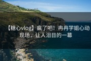 【糖心vlog】疯了吧！冉冉学姐心动现场，让人泪目的一幕